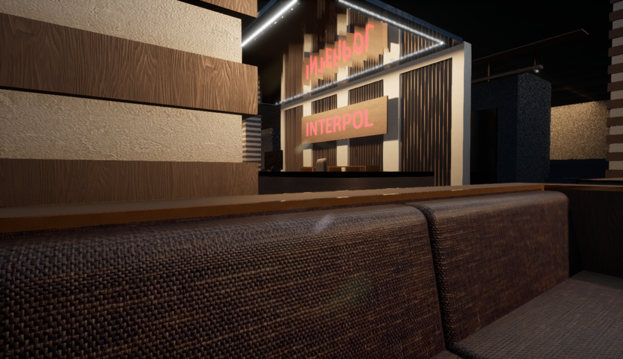 Detective's office in The Factory in the Shadows, an Unreal Engine 5 horror game